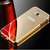 METAL BUMPER FRAME WITH MIRROR BACK COVER CASE FOR SAMSUNG GALAXY J7 (2016) GOLDEN