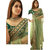 Srk Green Colour Net Embroidered Saree