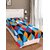 Zain Cotton Single Bed Sheet without Pillow Cover,( 60x90 inch), Multi Triangles