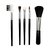 Combo of(4 pcs) Hair Curling Rod, 1000w Hair Dryer ,Hair Straightener and Makeup Brushes Kit Set of 5