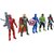 Team Avengers Set of Five Action Figures  (Multicolor)