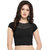 Janasya Women's Cotton Lycra Stretchable Readymade Blouse