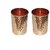 Satya Set Of Two Pure Copper Hammered Luxury Water Glass