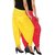 Culture the Dignity Women's Lycra Side Plated Dhoti Patiala Salwar Harem Pants Combo - SPL_DH - PY - Pack of 2 - Pink - Yellow