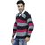 American Sia Self Design V-neck Casual Men's Pink Sweater (Pack of 2)