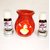 Color Ceramic aroma oil burner with 30ml Lavender aroma oil and 5 Tea light candles