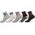 Mens Sportwear Ankle Length Socks (Pack Of 6)