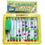 Abacus with Writing Board Counting Frame 2 in 1 with Duster and Chalk for kids