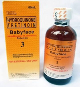RDL baby face3 anti spot astringent anti acne/ keratolytic depigmentin anti acne