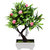 Random Y Shaped Artificial Bonsai Tree with Pink Roses