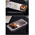 Redmi Note 3 Metal Bumper Acrylic Mirror Back Case Cover (Gold)