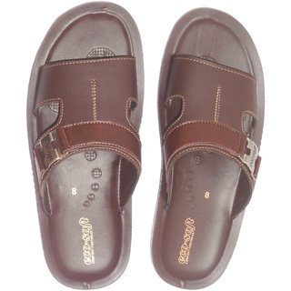 Eco Soft Ario PU Chappals Brown In India Shopclues Online