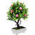 Random Y Shaped Artificial Bonsai Tree with Pink Roses