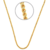 Gold plated ethnic design daily wear chain