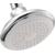 Touch Silver Bell 5 Inch Round Overhead Shower