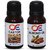 OSE (Combo Pack Of 2) 100 Percent Pure  Organic Cold Pressed  Hexane Free Castor Oil  Almond Oil