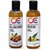 OSE (Combo Pack Of 2) 100 Percent Pure  Organic Cold Pressed Unrefined Virgin Almond Oil  Neem Oil For Hair-Scalp-Skin