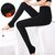 Golden Girl Very Very Hot Black Winter Spl. Imported Solid/Plain Feather Woolen Legging (With Fur Inside)
