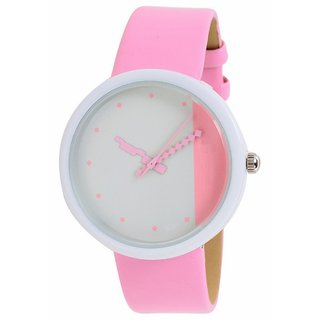 Buy Stylish New Pink Colour Printed Dial Analogue Girls Watch Online 339 From Shopclues