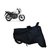 Blays Premium Black-Matty Bike Body Cover For Hero Achiever
