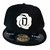 Friendskart Black Colour Hip Hop Front Side Embroidered Rose In White Colour For Boys And Girls Cap
