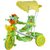 Baby Tricycle for kids With Parent Handle  Canopy, Green  Oximus