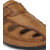 El Paso Men's Tan Artificial Leather Velcro Casual Sandals