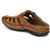 El Paso Men's Tan Artificial Leather Velcro Casual Sandals