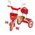 Baby Tricycle for kids With front  Back Basket, Red Oximus