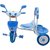 Baby Tricycle for kids With front  Back Basket, Blue Oximus