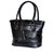 Borsamania Leatherette Black Womens Stylish Handbag