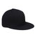 babji fashionable black Plain Solid Hip Hop Snap-back Cap For Men And Women Cap