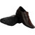 FAUSTO Men's Brown Slip on Smart Formals Shoes