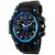 New Skmei Skm 1155 Blue Best Designing Stylist Analog With Digital Sport Watch For Men ,Boys