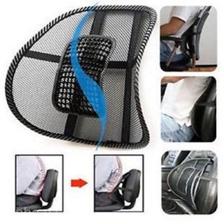 Car Back Seat Massage Chair Lumbar Back Support Cushion hd soft comfy ( set of 1 )