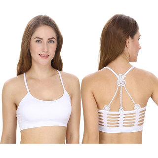 sports padded bra online