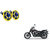 Autonity Hella Yellow Panther Bike Horn Set Of 2 -For  Bajaj Avenger 150 Street