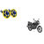 Autonity Hella Yellow Panther Bike Horn Set Of 2 -For  Honda CB Unicorn 150