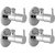 SSS - Angle Valve with Flange Set of 4 pcs (Type - Fusion, Material  -Brass)