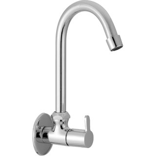 SSS - Sink cock/ Kitchen Tap with Flange Foam Flow (Type - Fusion, Material - Brass)