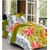 Always Plus Multicolor Floral Cotton Bedsheet (1 Double bedsheet With 2 Pillow Cover)with TC160