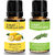 ZAAI NATURALS Combo of  Lemon  Rosemary  Natural Essential Oil - 15ML (100 pure)