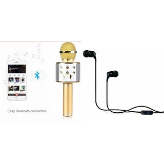 Buy Zemini Q7 Microphone And C 100 Earphone Headset For Lenovo A7000 Plus Q7 Mic And Karoke With Bluetooth Speaker C 100 Earphone Headset Online 1199 From Shopclues
