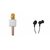 Zemini Q7 Microphone and C 100 Earphone Headset for SONY xperia E4 dual(Q7 Mic and Karoke with bluetooth speaker | C 100 Earphone Headset )