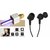 Zemini Q7 Microphone and C 100 Earphone Headset for VIVO x6s (Q7 Mic and Karoke with bluetooth speaker | C 100 Earphone Headset )