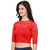 Janasya Women's Cotton Lycra Stretchable Readymade Blouse
