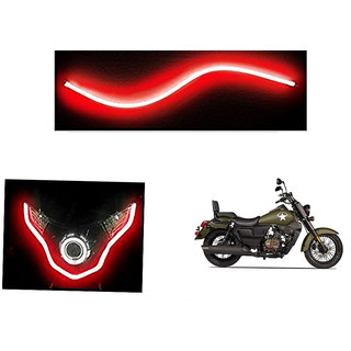 Buy Autonity Flexible 30cm Bike Headlight Neon LED DRL Tube RED For UM Renegade Commando Online 499 from ShopClues