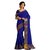 INDIAN BEAUTY Art Silk Self Design Saree / Sari With Blouse ( Colours Available)