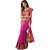 Indian Beauty Multicolor Art Silk Plain Saree With Blouse ( Colours Available)