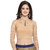 Janasya Women's Cotton Lycra Stretchable Readymade Blouse